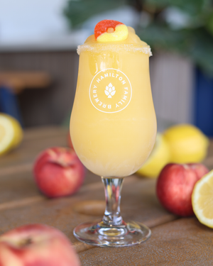 Peach Lemonade Hard Seltzer Slushy